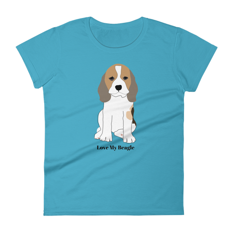 Ladies Love My Beagle T-Shirt
