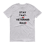 Mens Stay Cool Veterans Rule T-shirt