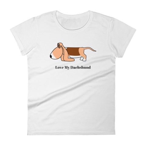 Love My Dachshund T-Shirt