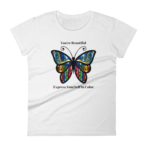 Ladies ButterFly T-Shirt